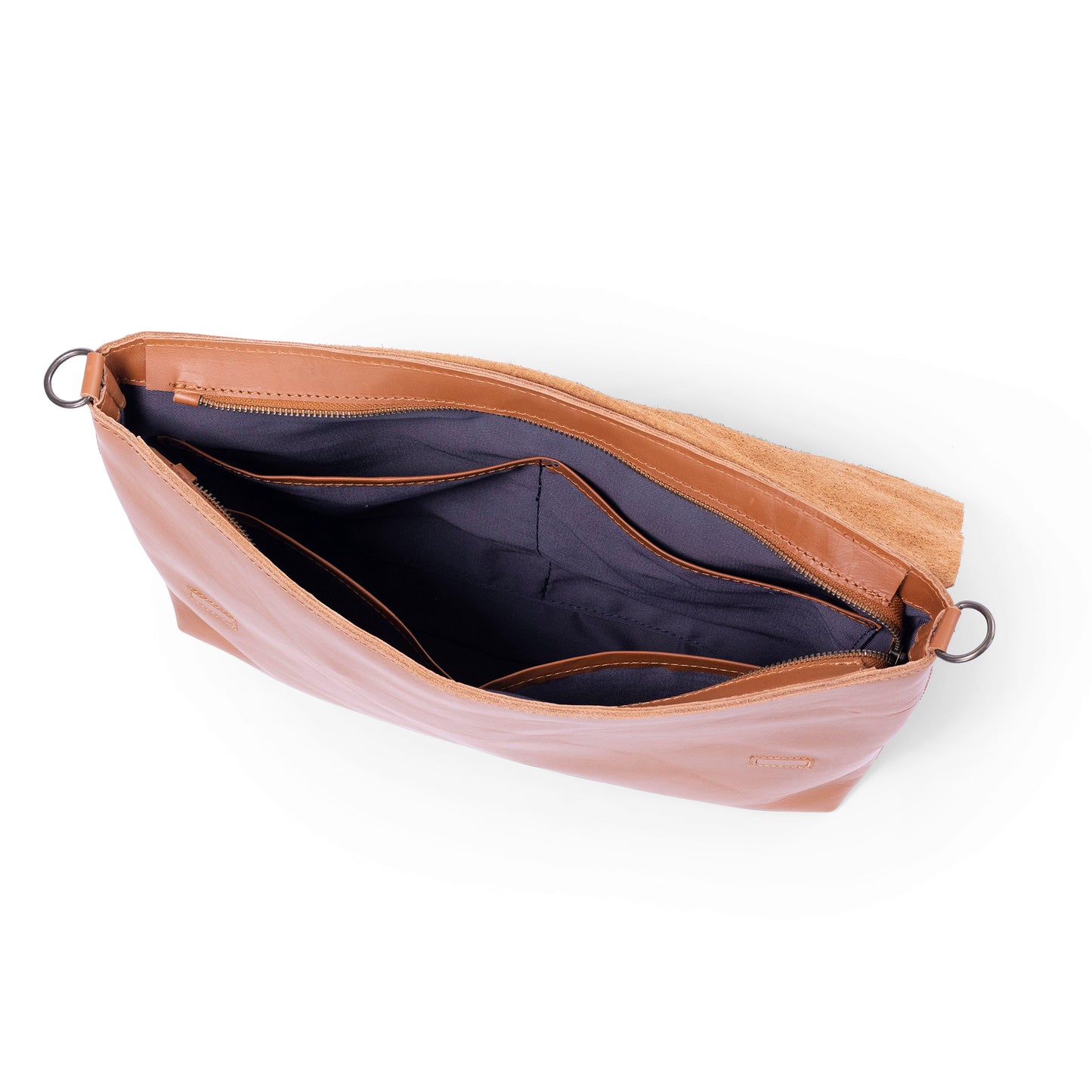 Colby 15" Minimalist Leather Laptop Sling - MADE TO ORDER