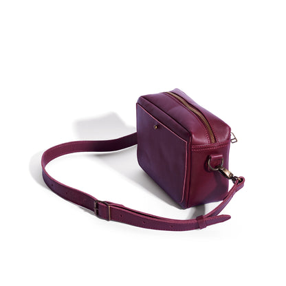 Nixie Leather Camera Crossbody - CLEARANCE