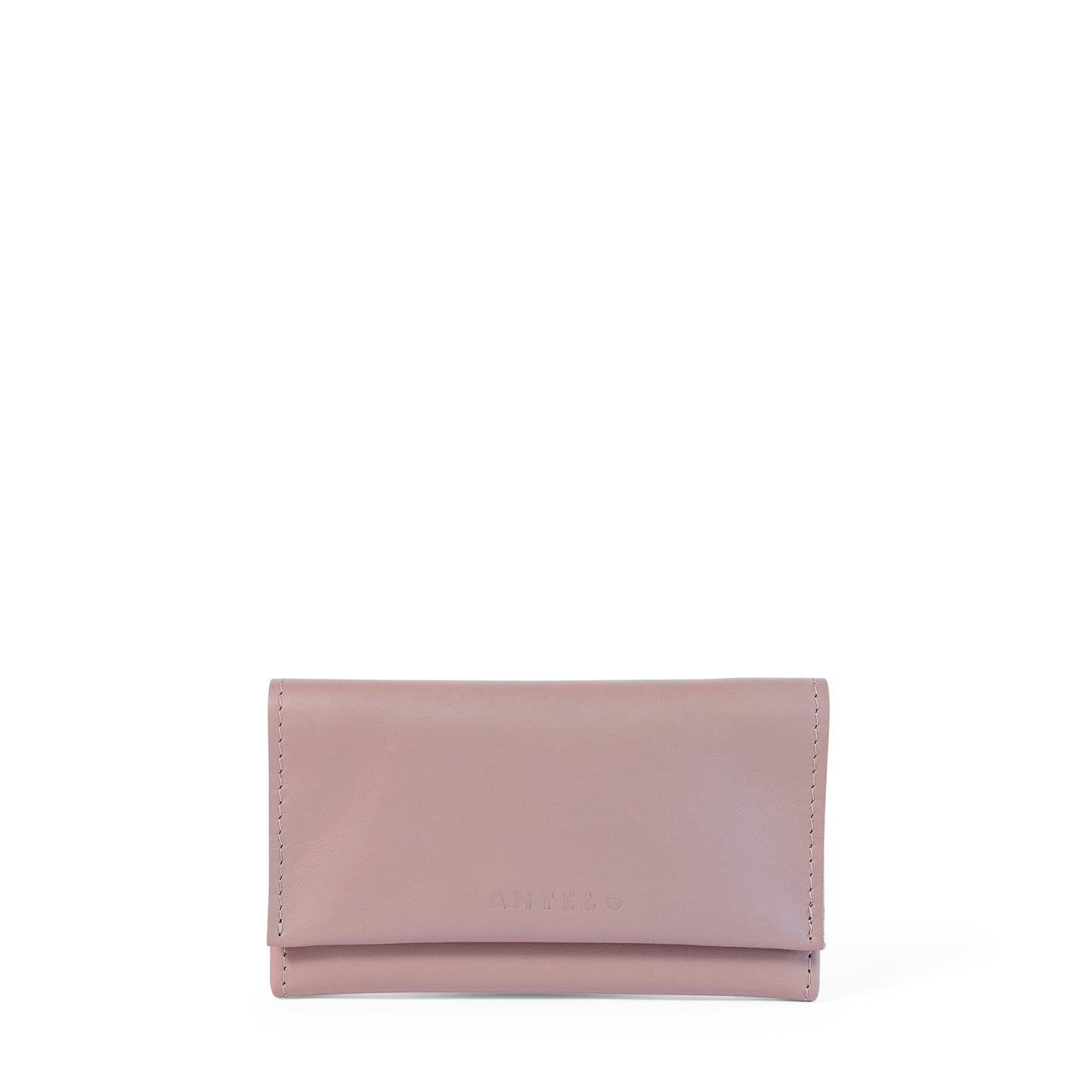 Evie Three-Quarter Leather Trifold Wallet - OUTLET
