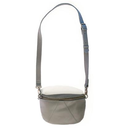 Ruby classic leather adjustable moon-bag crossbody - MINOR FLAW