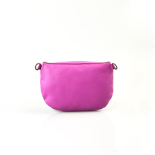 Ruby Classic leather adjustable moon-bag crossbody - END OF SEASON