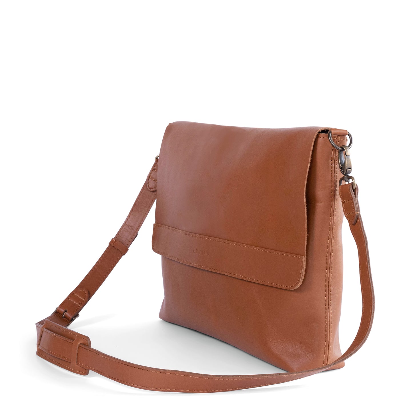 Colby 15" Minimalist Leather Laptop Sling - MINOR FLAW