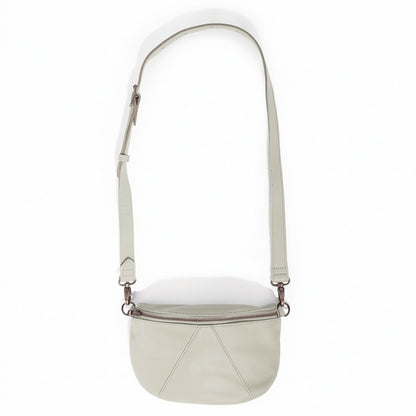Ruby Classic leather adjustable moon-bag crossbody