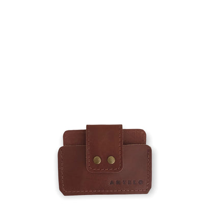 Cole leather card holder - CLEARANCE