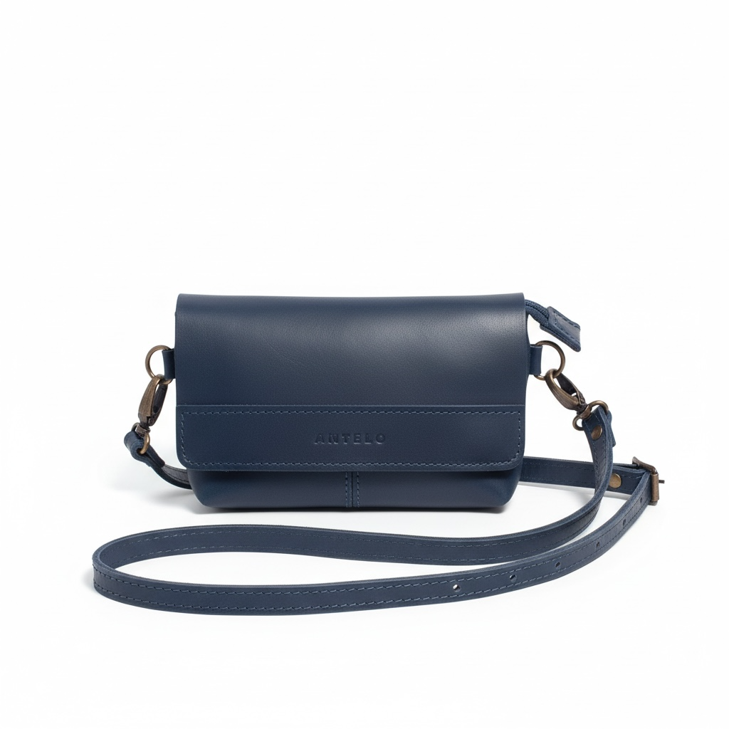 Antelo Cellphone pouch Alfi Micro Leather Crossbody