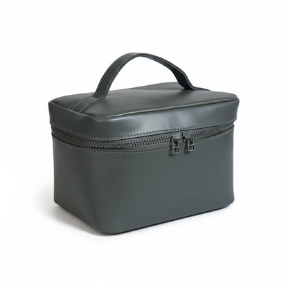 Liv Large Leather Top Handle Vanity - MINOR FLAW