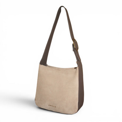 Buckley Unlined Leather Hobo Shoulder Bag