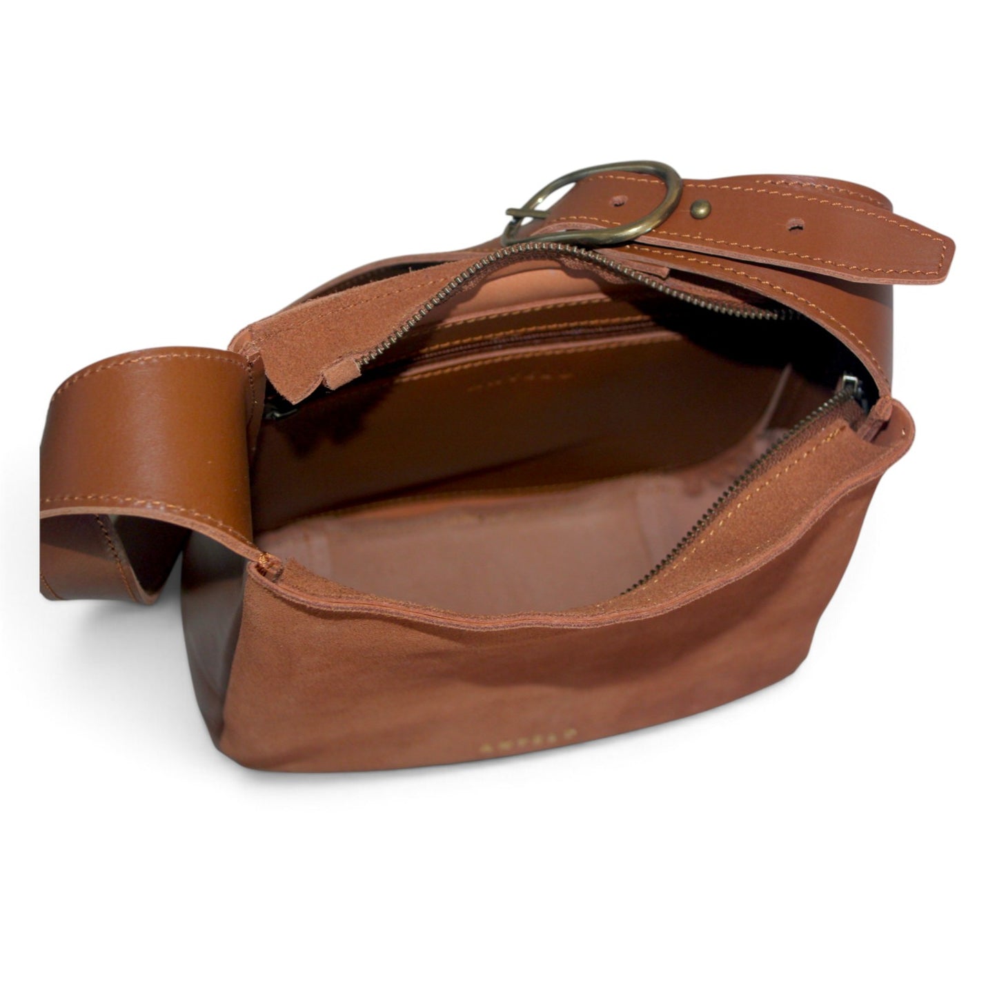 Buckley Unlined Leather Hobo Shoulder Bag