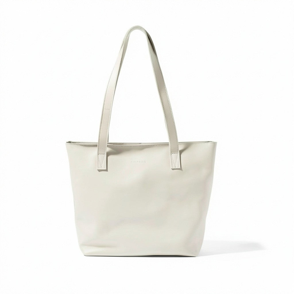 Emmy unlined Leather Tote with Zip - MINOR FLAW