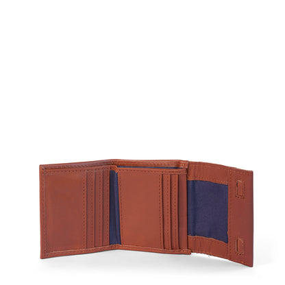 Billie Leather Small Trifold Wallet - MINOR FLAW