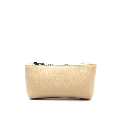 Sofia leather zip pouch - End of Season