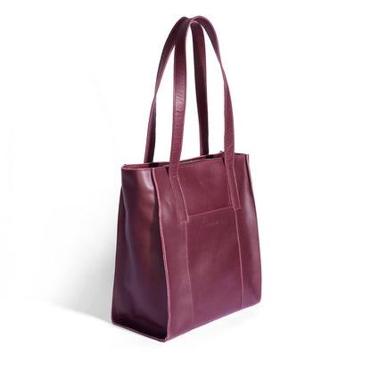 Delta North-South Business Leather Tote Bag