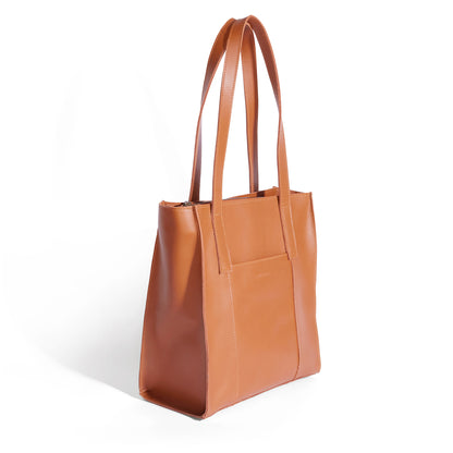 Delta North-South Business Leather Tote Bag