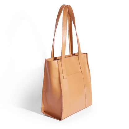 Delta North-South Business Leather Tote Bag