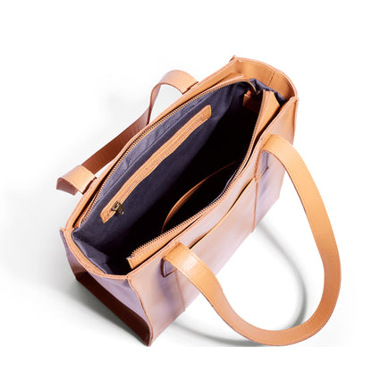 Delta North-South Business Leather Tote Bag