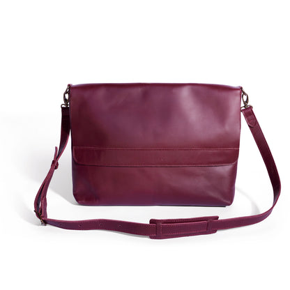 Colby 15" Minimalist Leather Laptop Sling - CLEARANCE