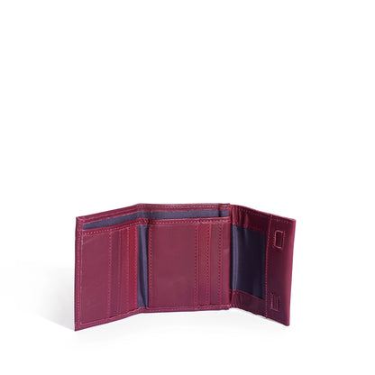 Billie Leather Small Trifold Wallet