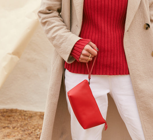 Asher Leather Wristlet - End of Season
