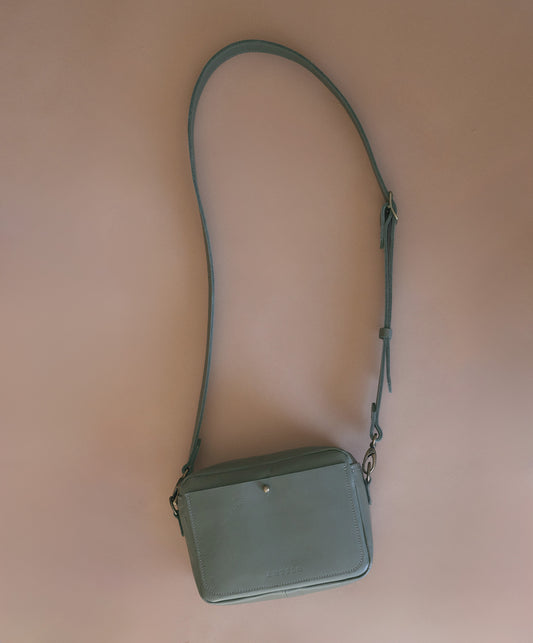 Nixie Leather Camera Crossbody