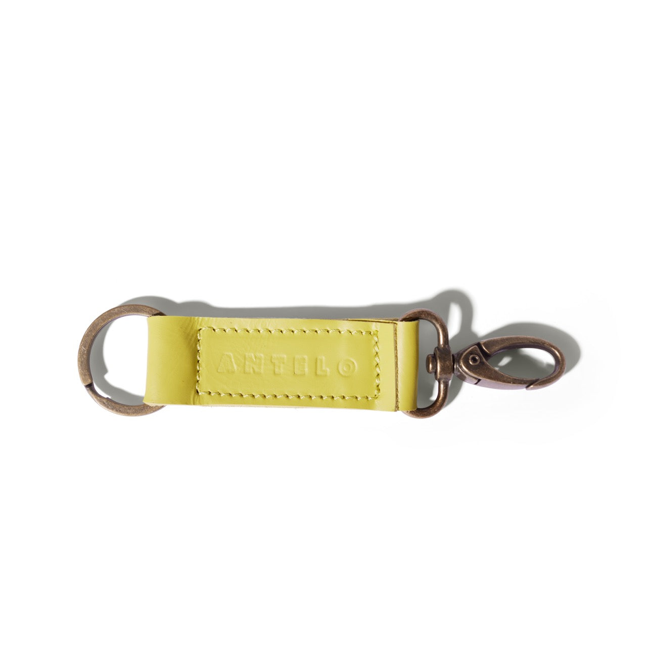 Antelo Key Ring Rocco Leather Carabiner Keyring