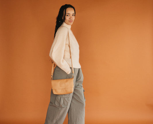 Jeanie leather crossbody - END OF SEASON