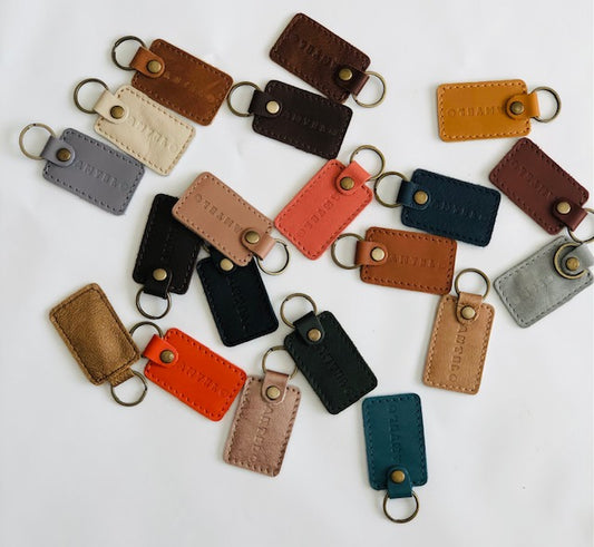 Kenzi Small Leather Keyring - SALE