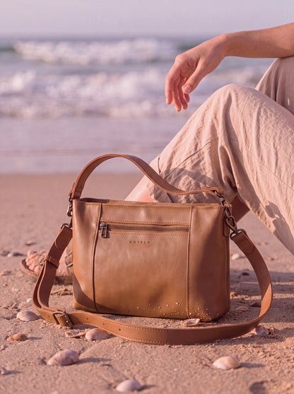 Margo Leather Crossbody + Shoulder Strap - END OF SEASON