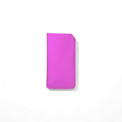 Lucas leather sunglass pouch