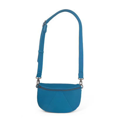 Ruby Classic adjustable leather moon-bag crossbody - CLEARANCE
