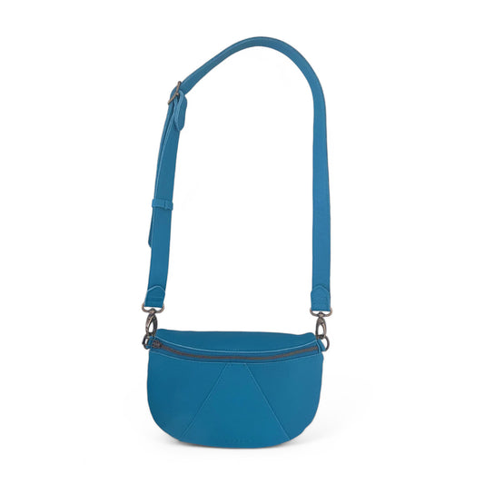Ruby Classic adjustable leather moon-bag crossbody - CLEARANCE