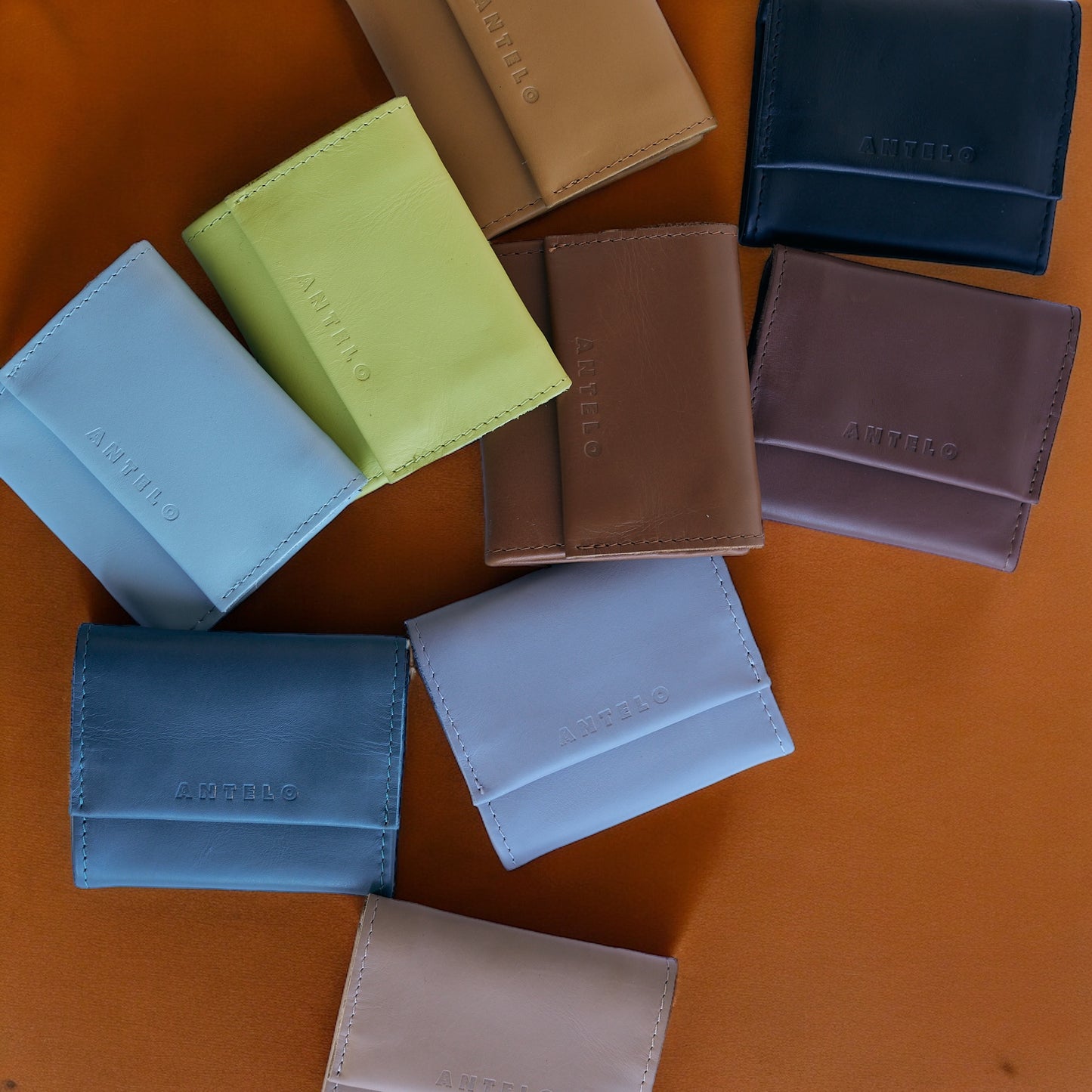 Billie Leather Small Trifold Wallet - SALE