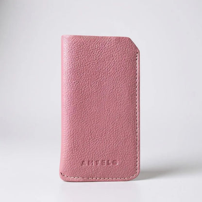 Lucas leather sunglass pouch