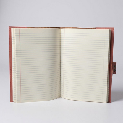 Harry A4 leather notebook cover - CLEARANCE