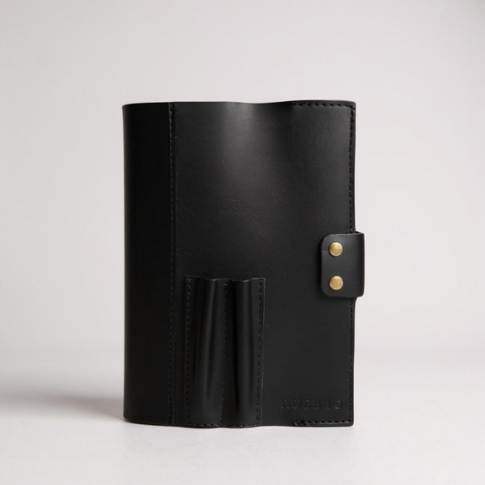 Eli A5 leather notebook cover - CLEARANCE