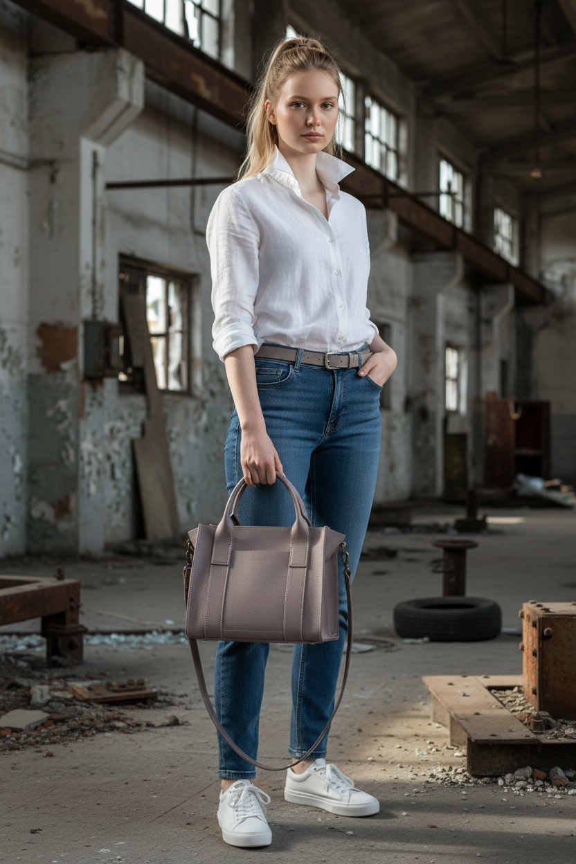 Noa East-West Medium Crossbody shopper - SALE
