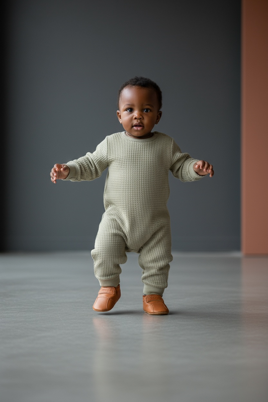 Reece leather baby shoes