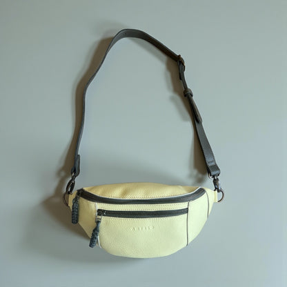 River adjustable leather moon-bag - SALE