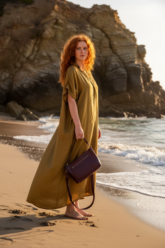 Margo Leather Crossbody + Shoulder Strap