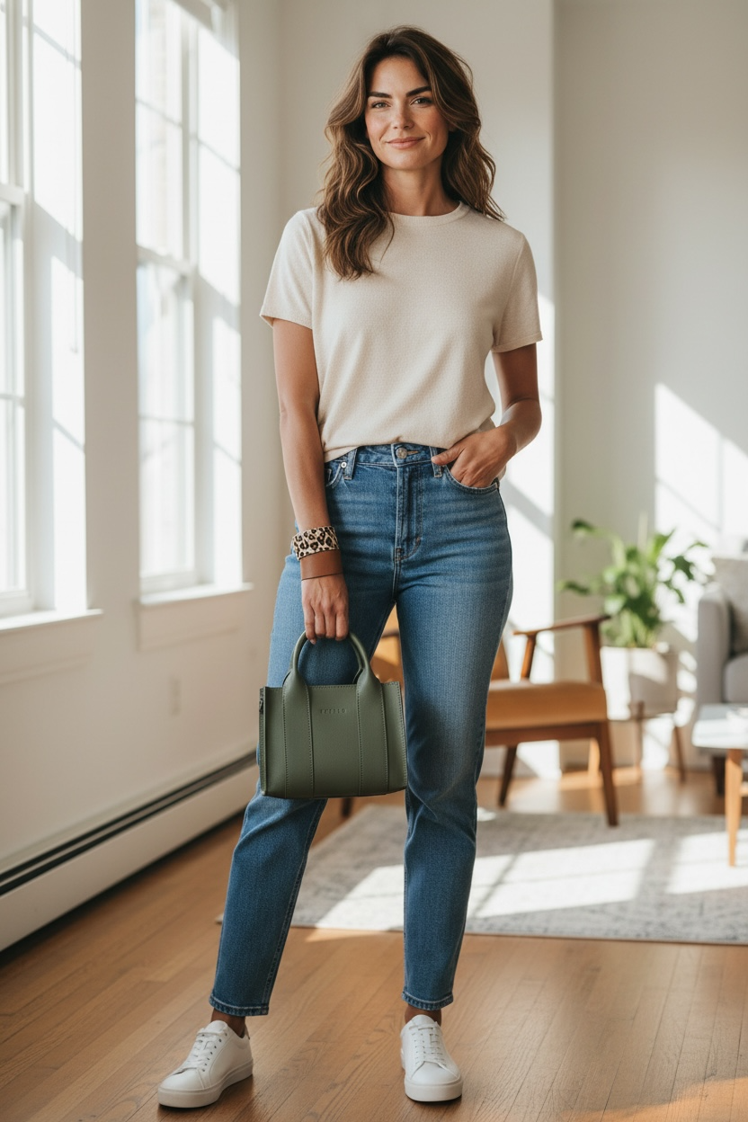 Berkley leather mini crossbody shopper