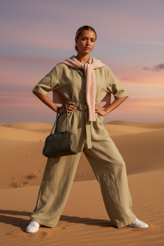 Meadow Leather Bowler Bag