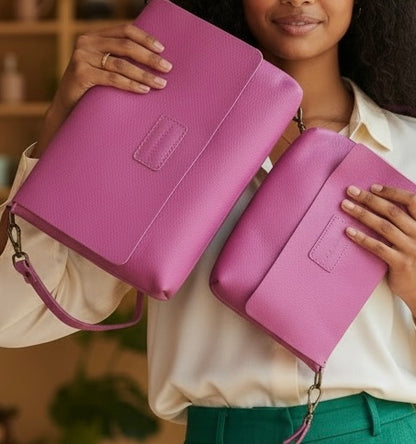 Jeanie XL leather crossbody - END OF SEASON