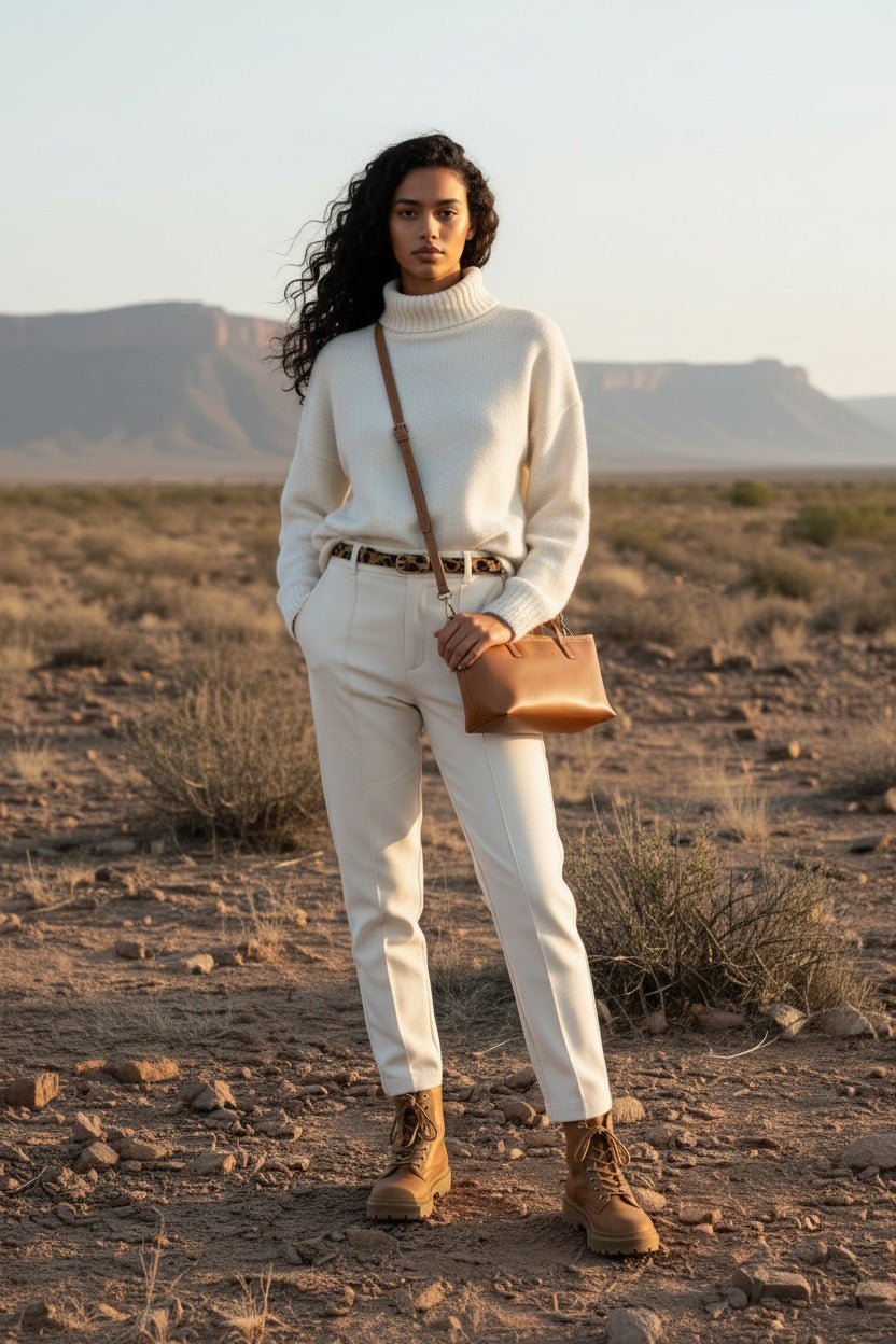 Zeta Mini leather crossbody tote - END OF SEASON