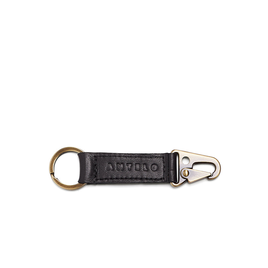 Rocco Leather Carabiner Keyring