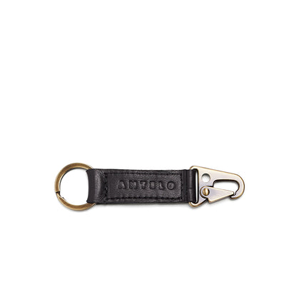 Rocco Leather Carabiner Keyring