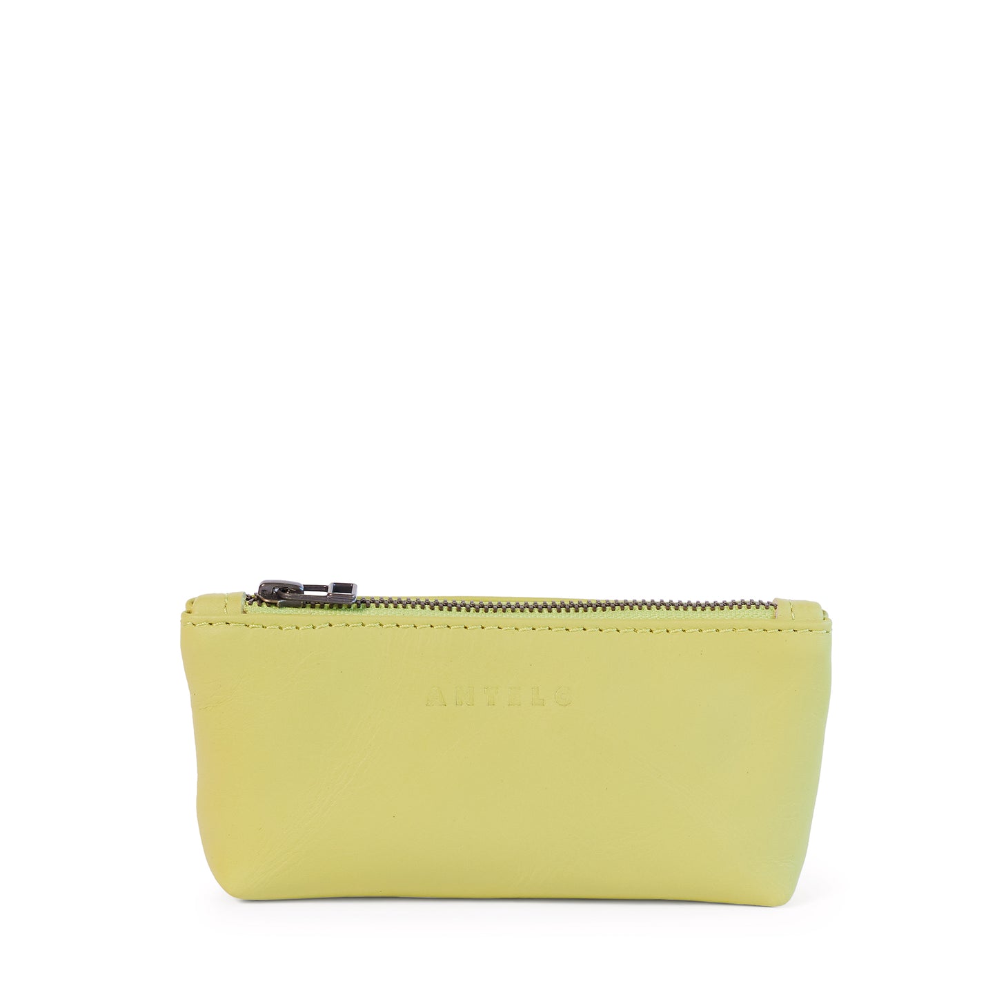 Sofia leather zip pouch - End of Season