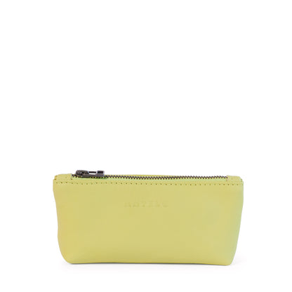 Sofia leather zip pouch - End of Season