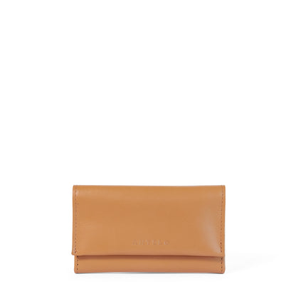 Evie Three-Quarter Leather Trifold Wallet - MINOR FLAW