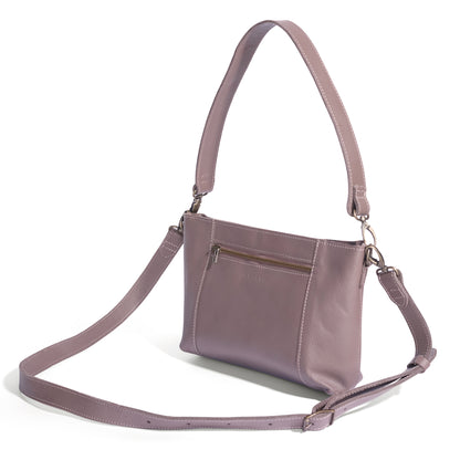 Margo Leather Crossbody + Shoulder Strap