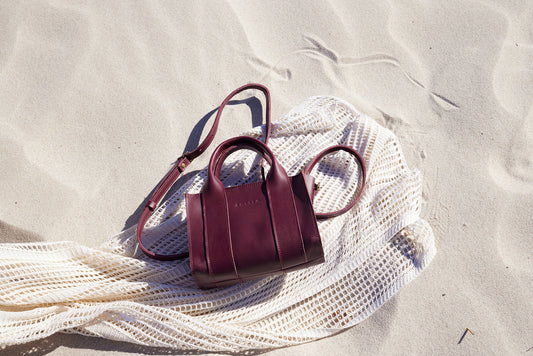 Berkley leather mini crossbody shopper - MINOR FLAW