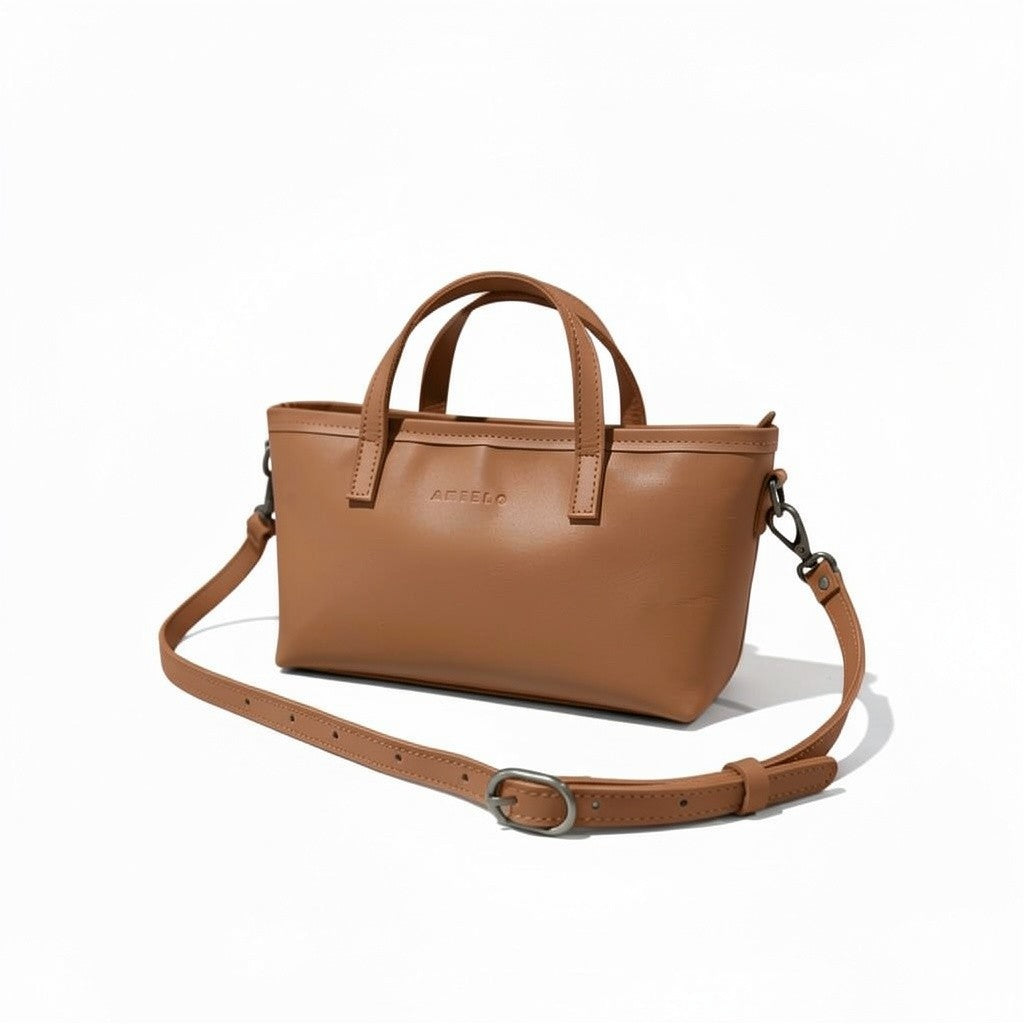 Zeta Mini leather crossbody tote - END OF SEASON